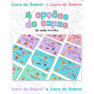Arquivo Livrinho Para Colorir - Madi