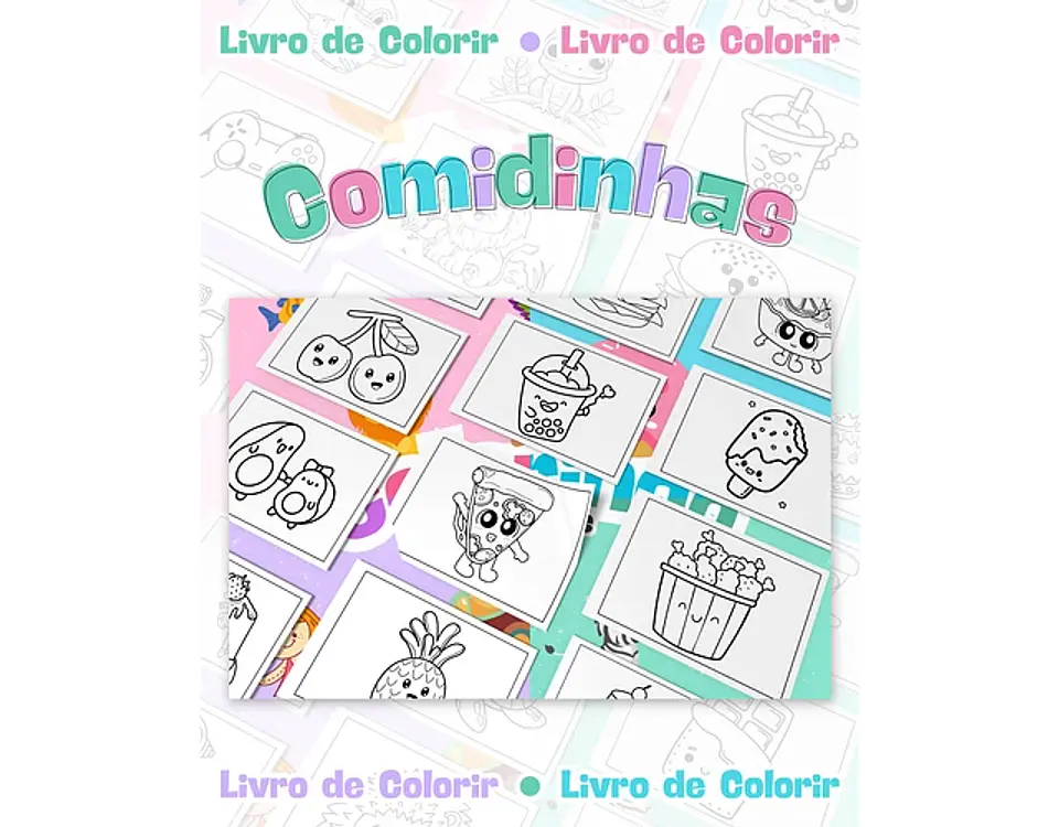 Arquivo Livrinho Para Colorir - Madi 4