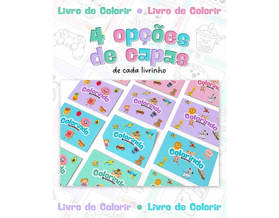 Arquivo Livrinho Para Colorir - Madi 5