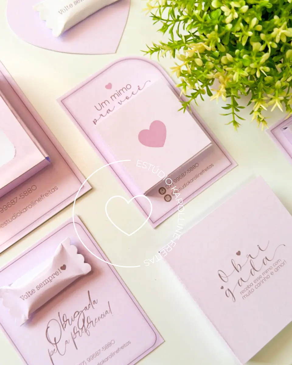 Arquivo Card balinhas Kit brindes - Karolline Freitas 1