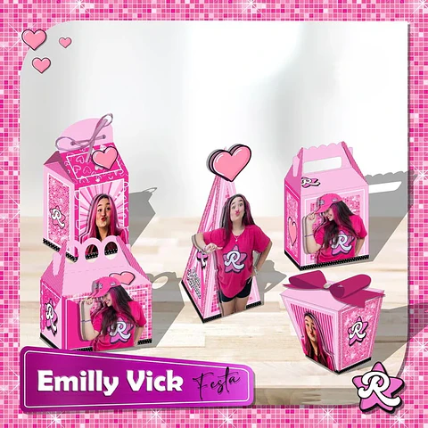 Arquivo de Corte Emilly Vick - Dos Rosa