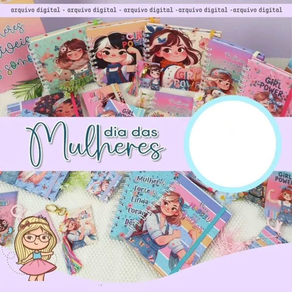 Arquivo Combo Dia das Mulheres - Mimos Personalizados Lidi 1
