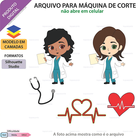 Arquivo de Corte Topo Medica