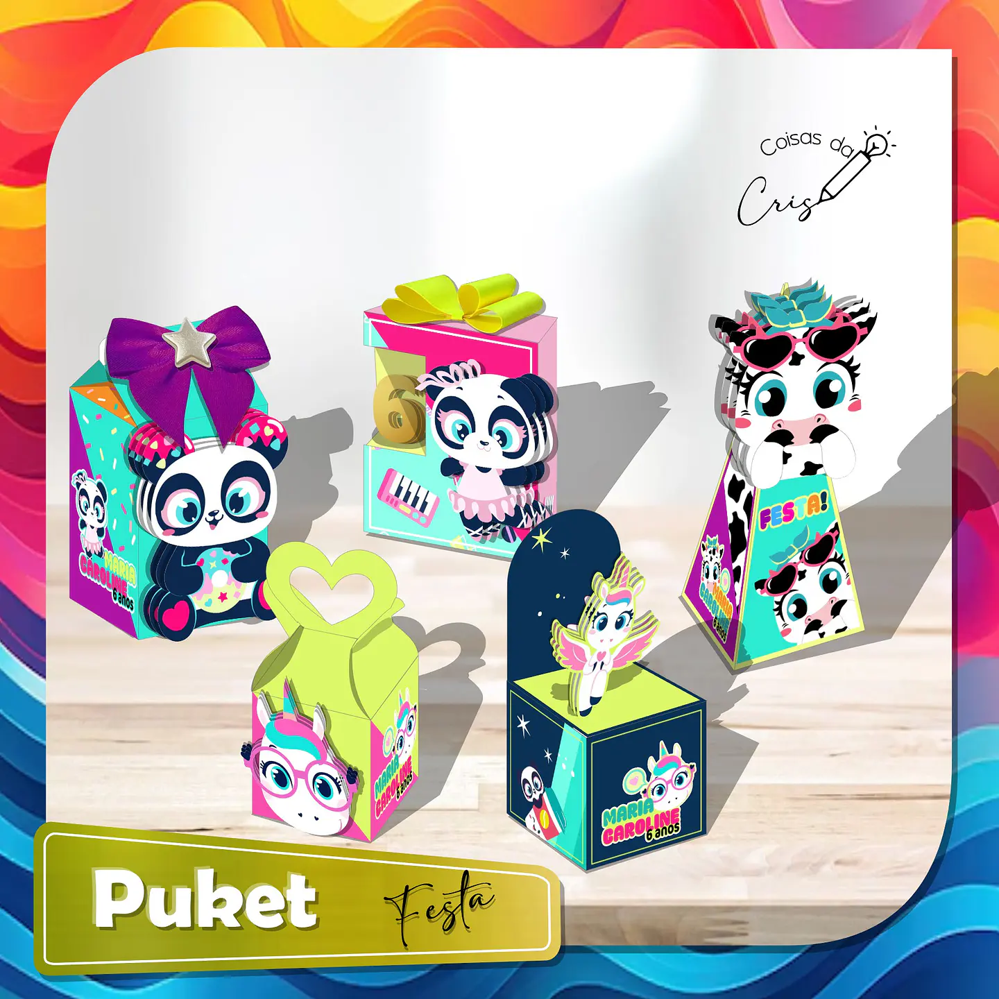 Arquivo de Corte Puket 1