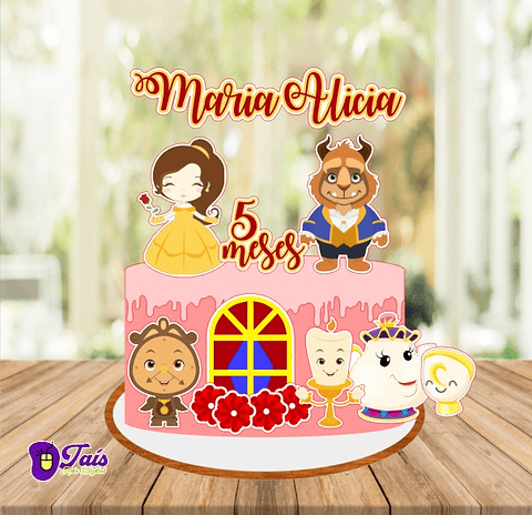 Arquivo de Corte Topo Bela e a Fera