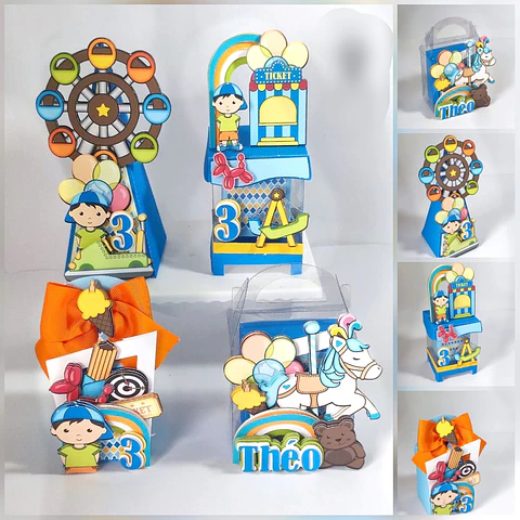 Arquivo de Corte Parque de Diversões Menino