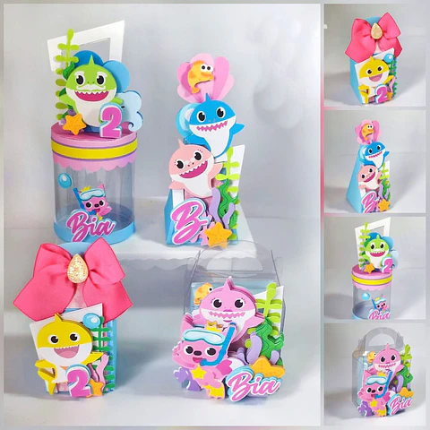 Arquivo de Corte Baby Shark  Menina