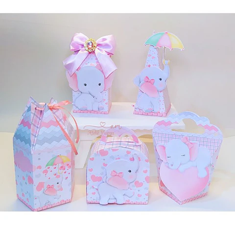 Arquivo de Corte Elefantinho Rosa