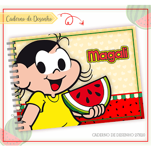 Arquivo de Encadernação Escolar Magali