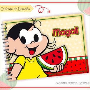 Arquivo de Encadernação Escolar Magali