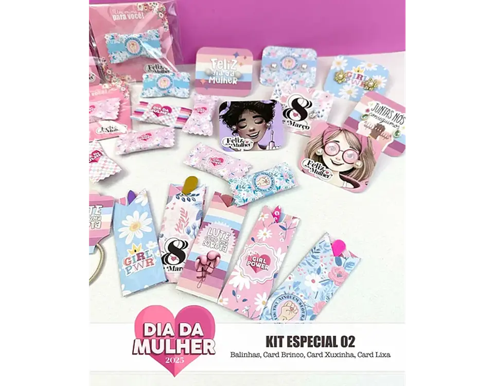 Arquivo Dia da Mulher Kit Especial -  2025 2