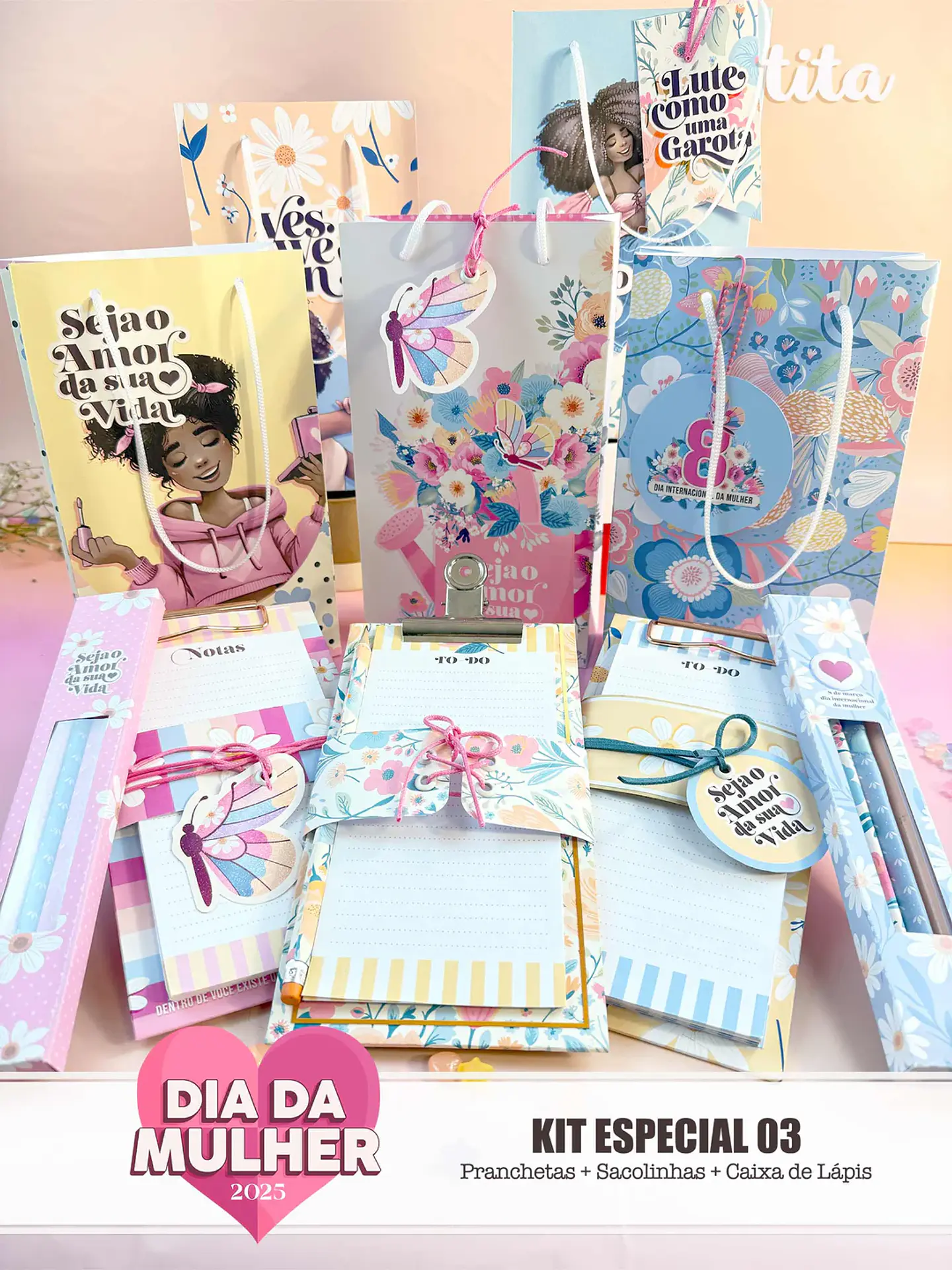 Arquivo Dia da Mulher Kit Pranchetas 1