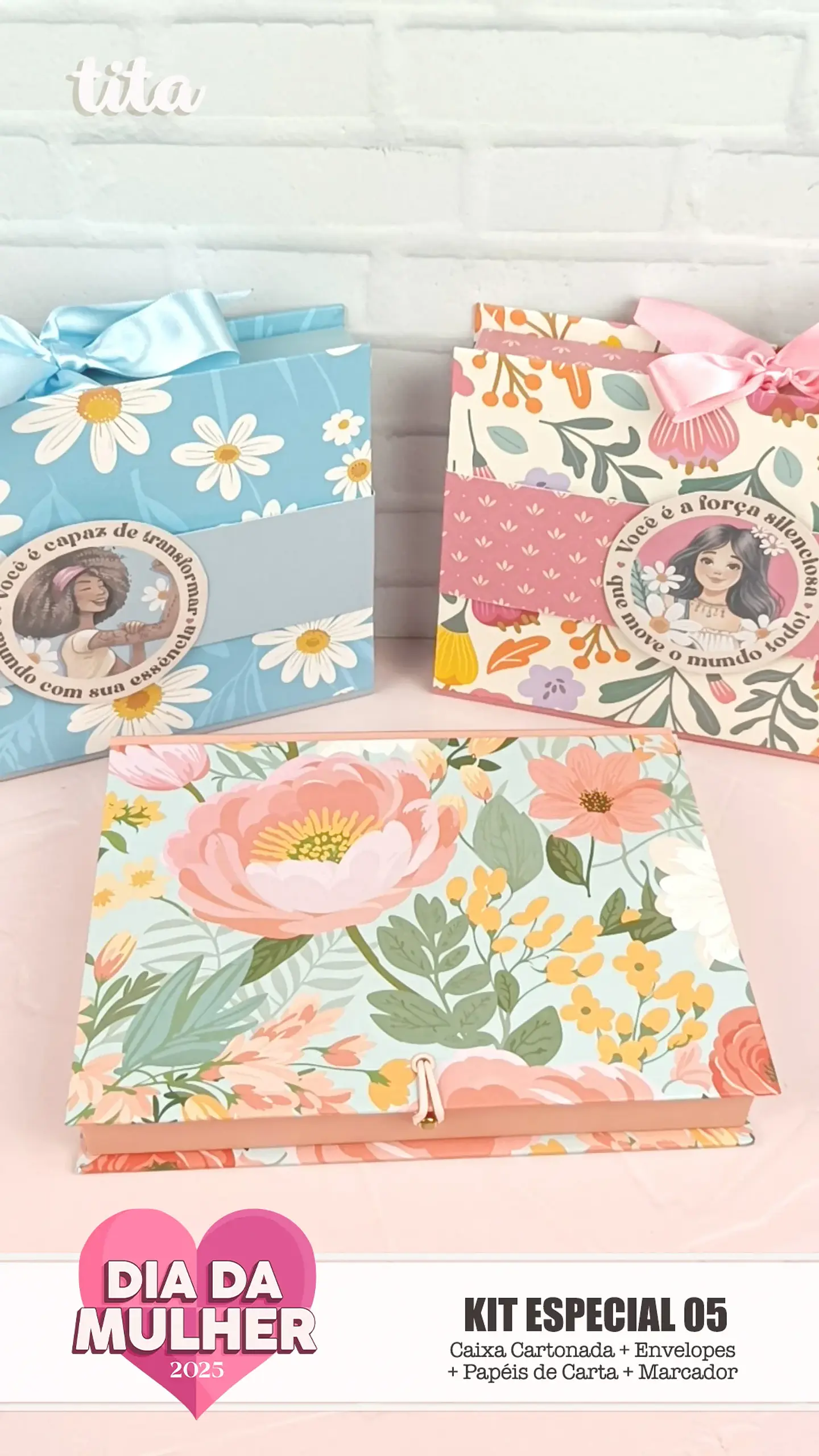 Arquivo Dia da Mulher Caixas Cartonadas 1
