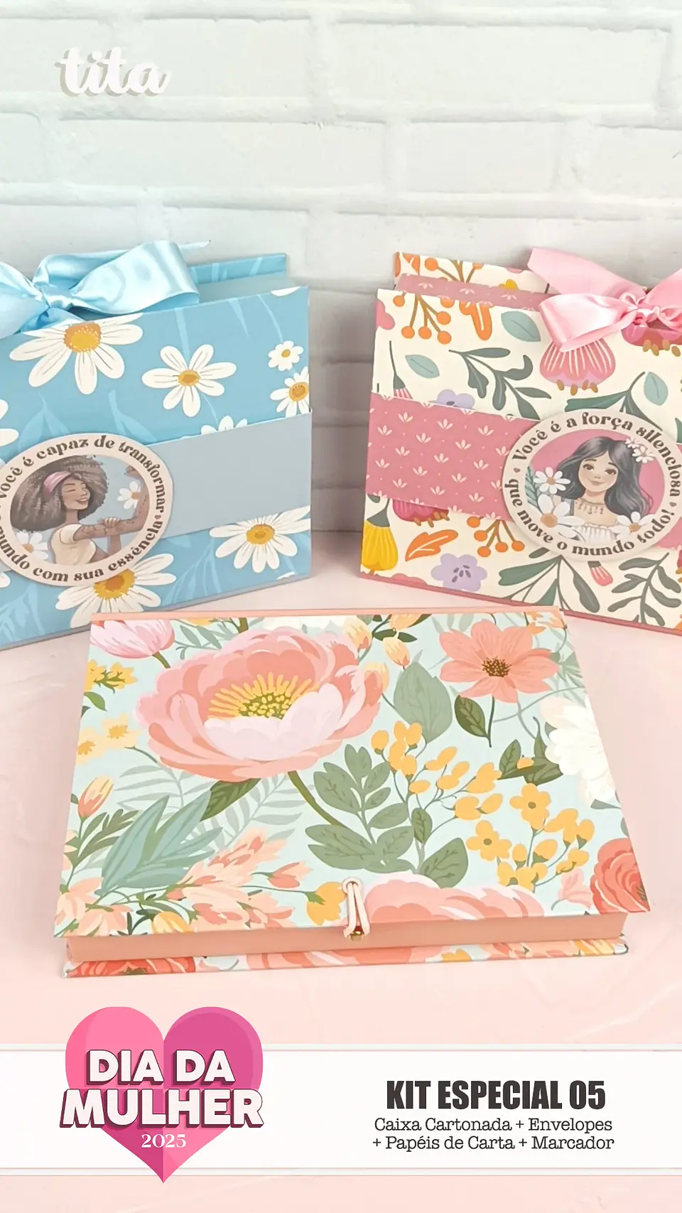 Arquivo Dia da Mulher Caixas Cartonadas 1