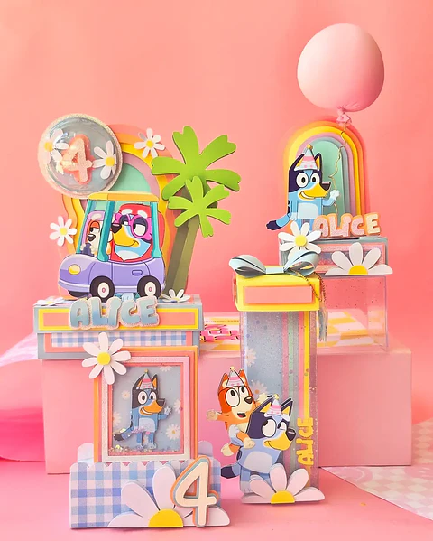 Arquivo Basiquinhas da May Bluey - Sublime Papelaria