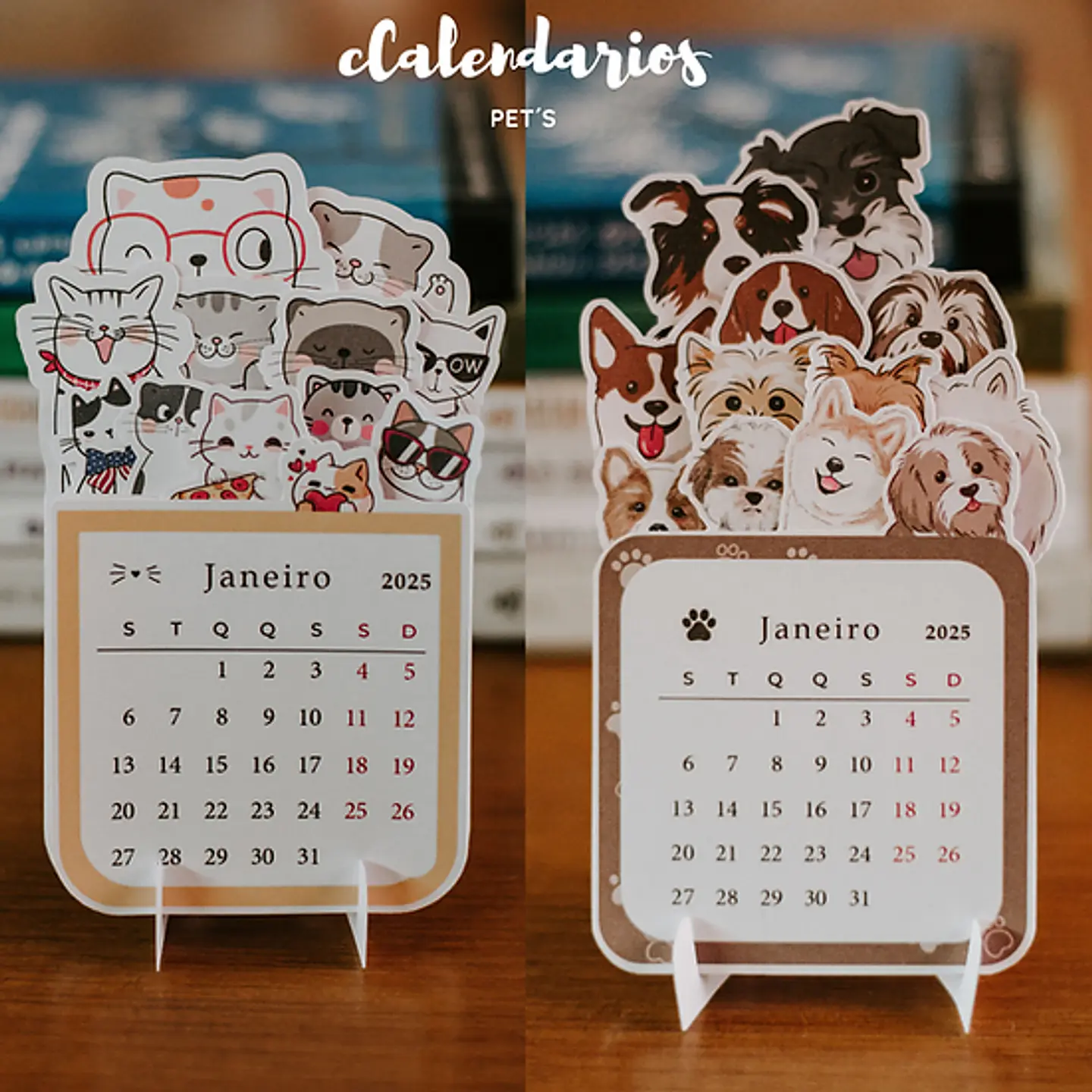 Arquivo Calendário Pet - Meu Caderno Papelaria 1