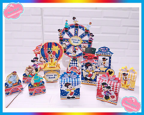 Arquivo de Corte Circo do Mickey