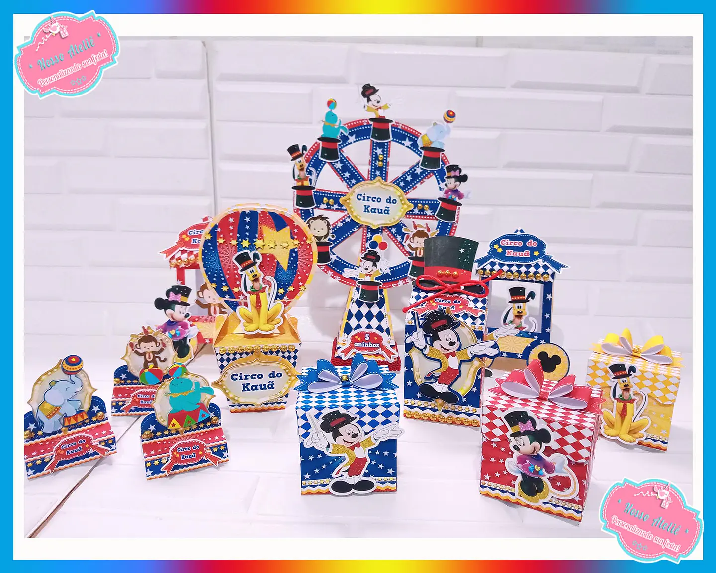 Arquivo de Corte Circo do Mickey 1