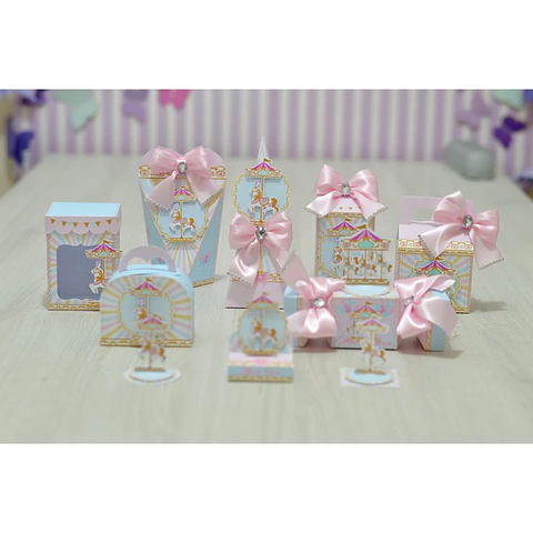 Arquivo de Corte Carrosel Encantado