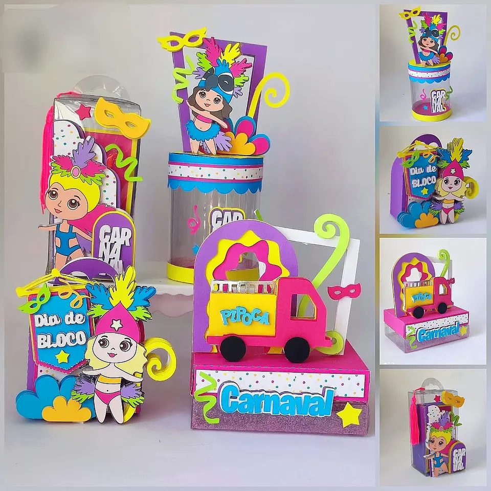 Arquivo de Corte Carnaval Infantil - CRIAR BV 1