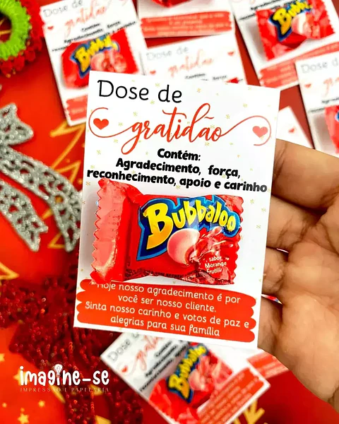 Arquivo Card Chiclete Dose de Gratidão - IMAGINE-SE