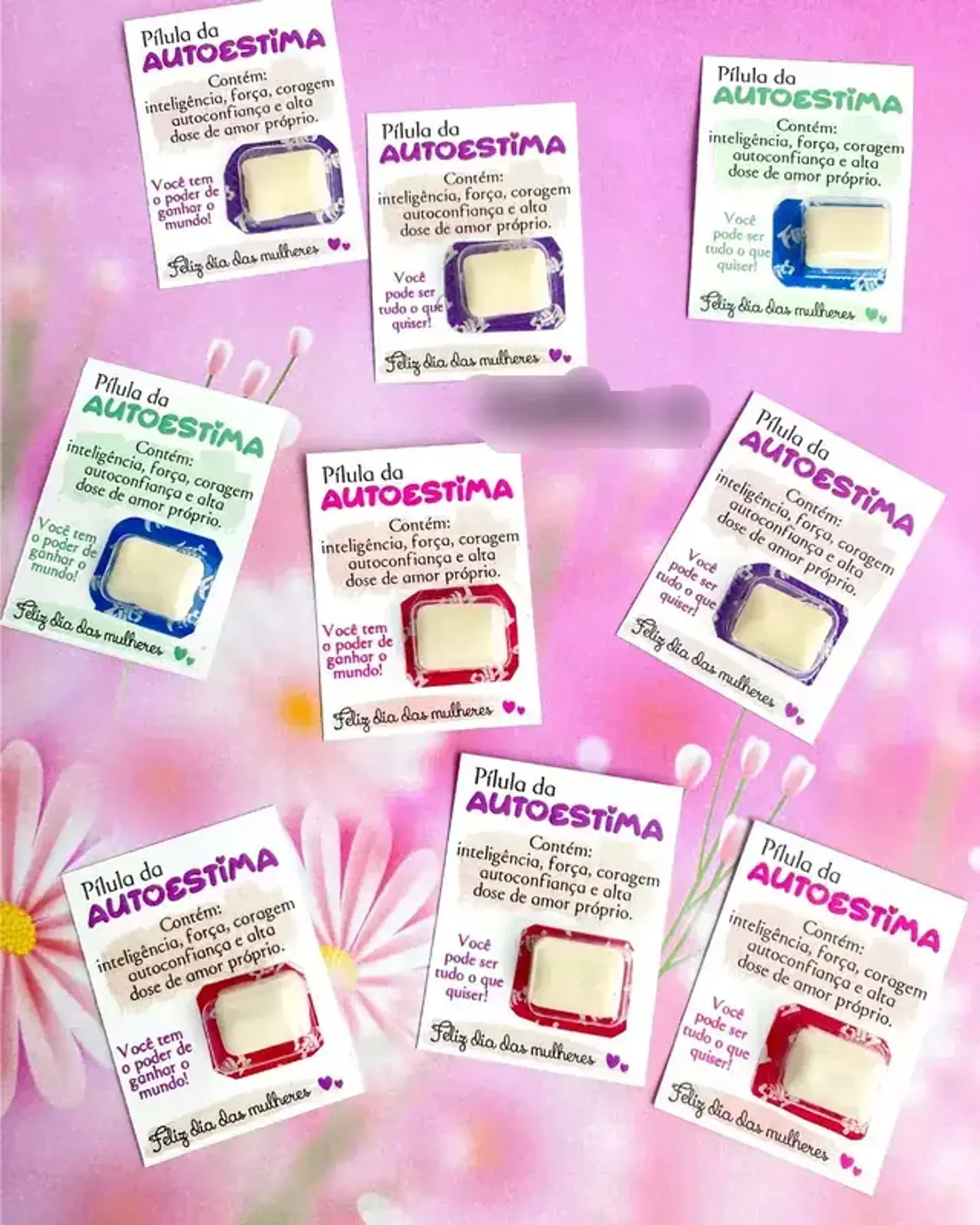 Arquivo de Corte Dia da Mulher Pílula Autoestima - IMAGINE-SE 1