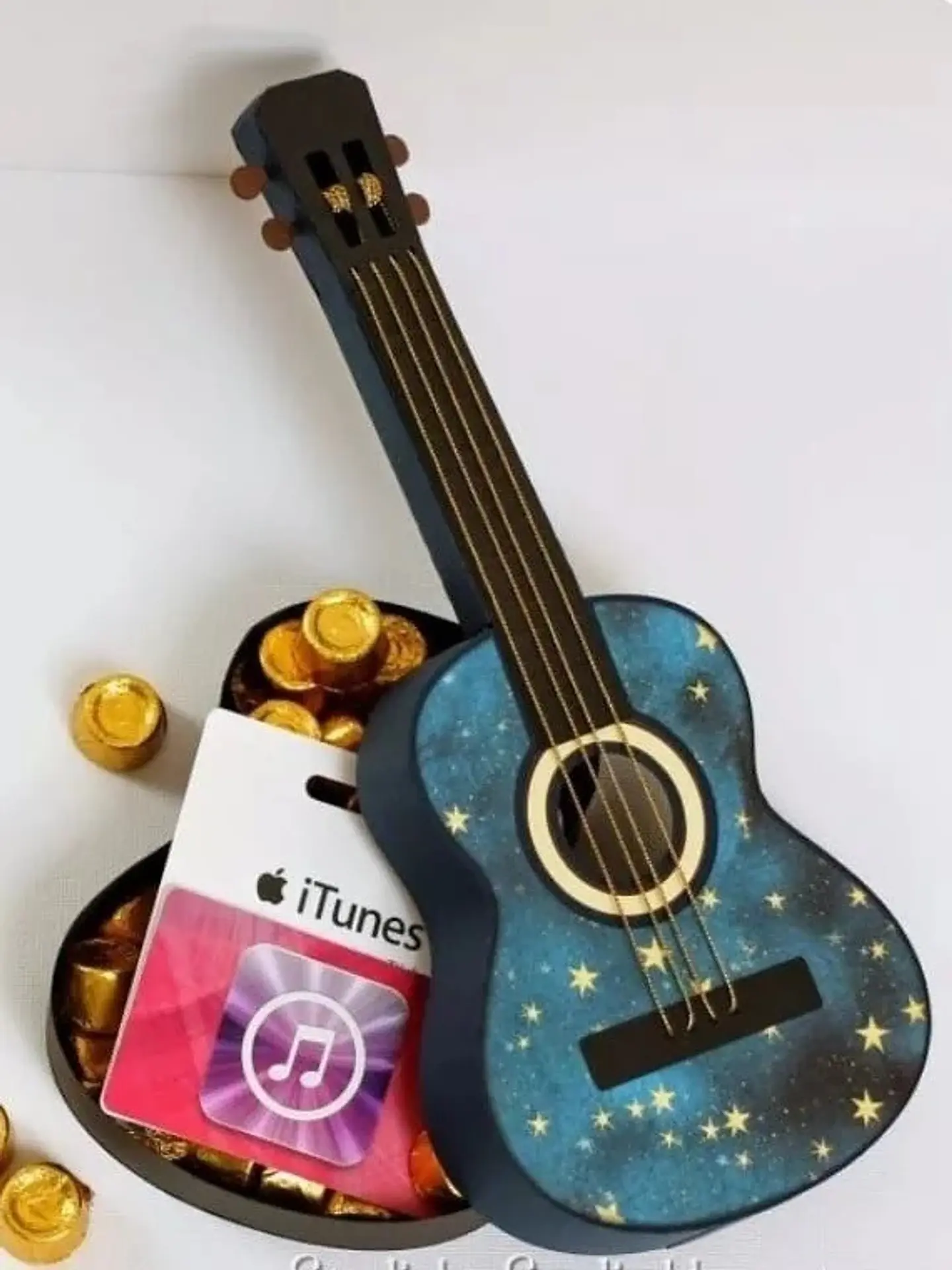 Arquivo de Corte Caixa Violão 1