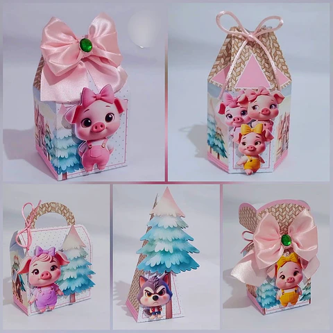 Arquivo de Corte Os 3 Porquinhos - CRIAR BV