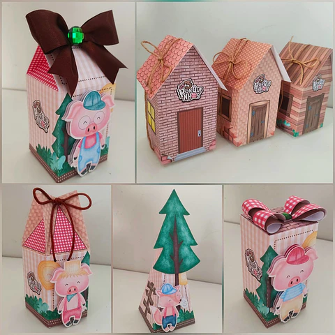 Arquivo de Corte Os 3 Porquinhos