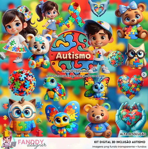Kit Digital Autismo - FANDDY