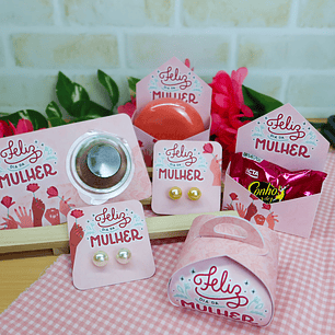 Arquivo de Corte Mimo Dia das Mulheres - Chuvinha de Papel