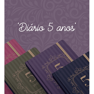 Arquivo Encadernação Diário 5 anos - CRIATIVA AFETIVA