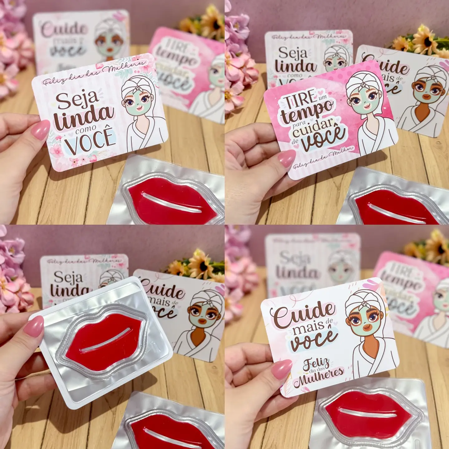 Arquivo Dia da Mulher Card para Máscara Labial - LETTERINHAS 1