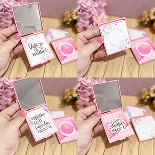 Arquivo Dia da Mulher Mini Espelhinho - LETTERINHAS