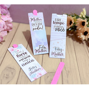 Arquivo Dia da Mulher Porta Mini Lixa - LETTERINHAS