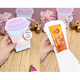 Arquivo Dia da Mulher Porta Sachê de Café - LETTERINHAS