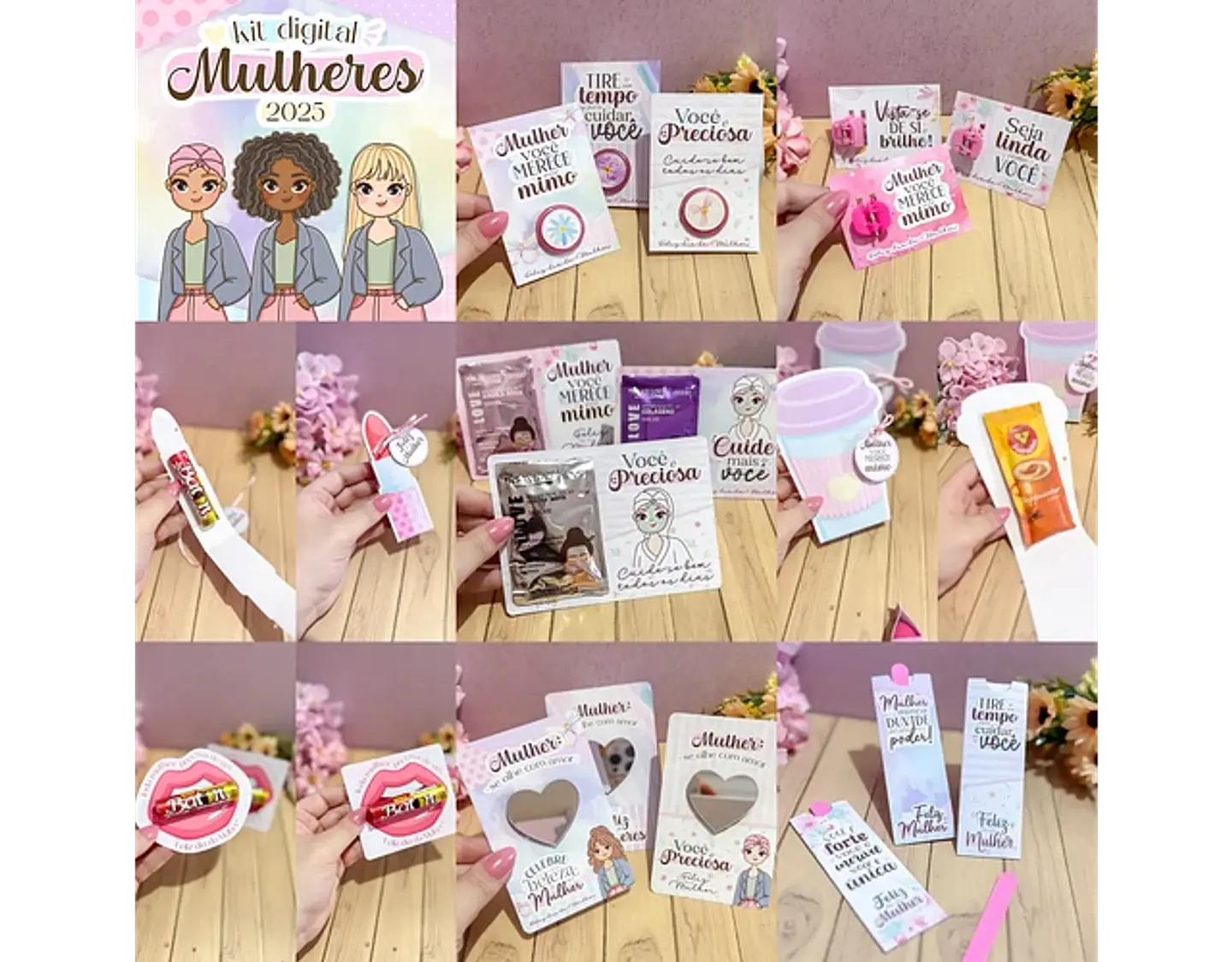 Arquivo Combo Dia da Mulher - Letterinhas 1