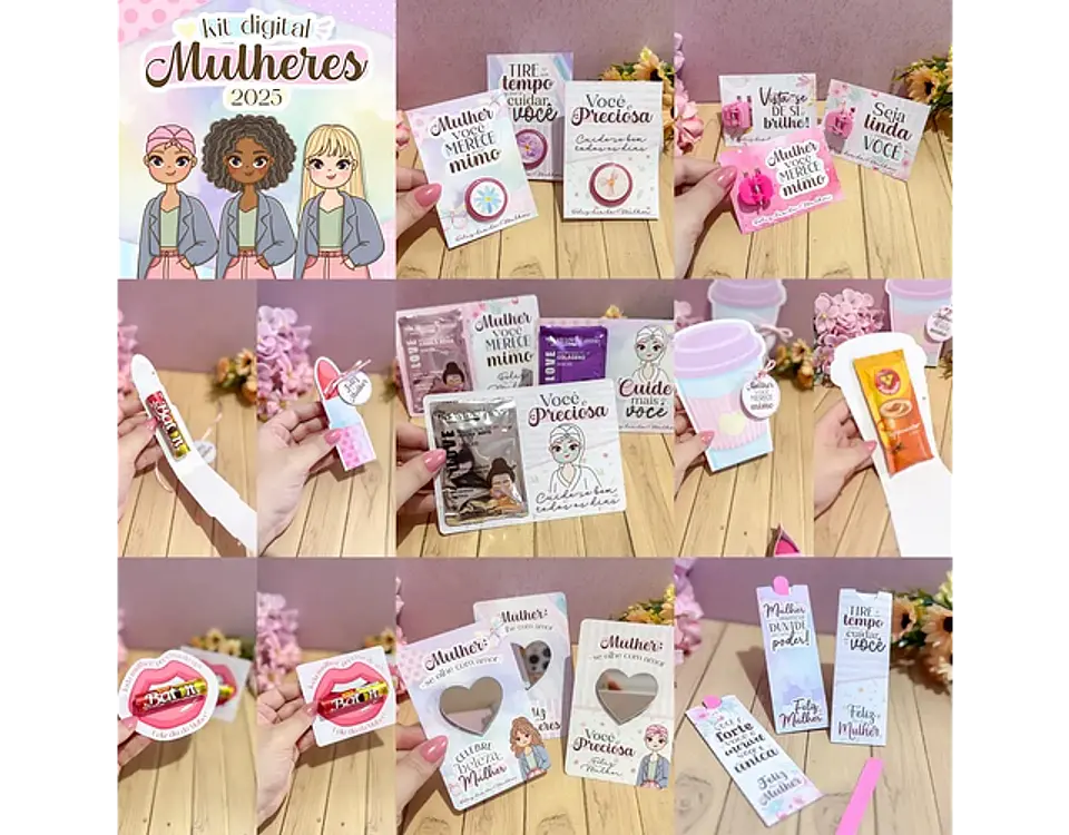 Arquivo Combo Dia da Mulher - Letterinhas 1