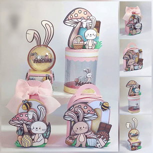 Arquivo de Corte Páscoa Cute Coelhinho - CRIAR BV