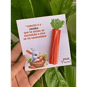 Arquivo Páscoa Card Cenoura Batom - CRISOLART