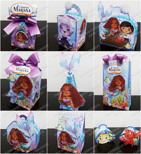 Arquivo de corte ariel - Pequena Sereia