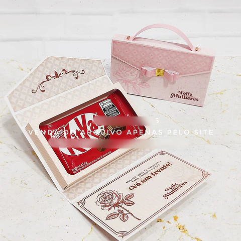 Arquivo Dia da Mulher Caixa Carteira Kitkat - KIF