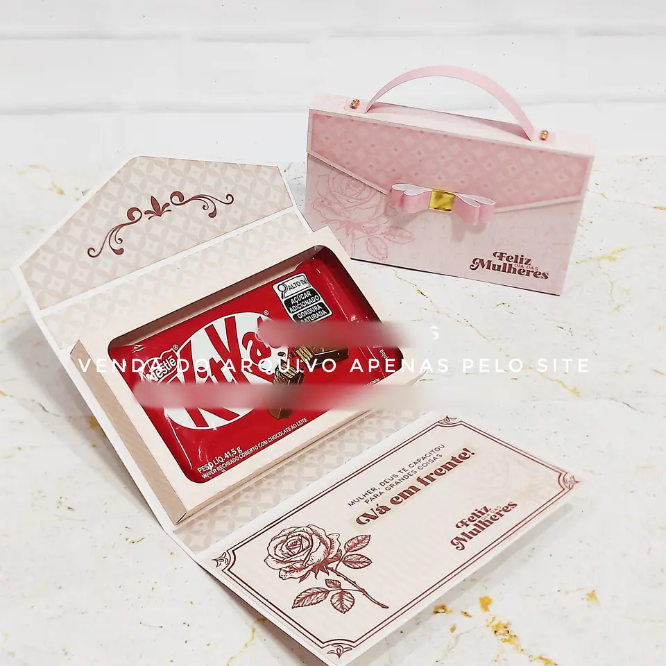 Arquivo Dia da Mulher Caixa Carteira Kitkat - KIF 1