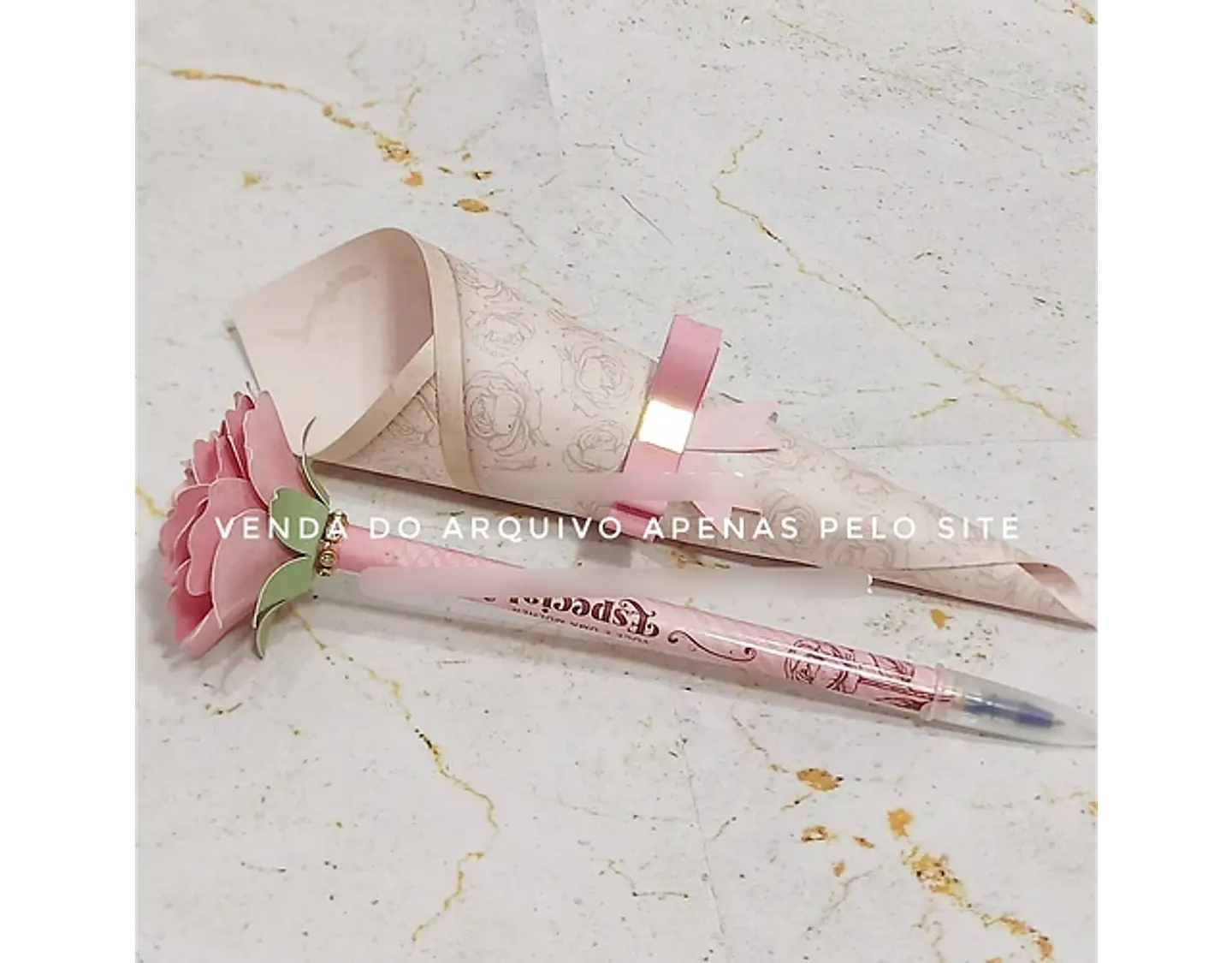 Arquivo Dia da Mulher Buquê de Caneta Flor - KIF 1