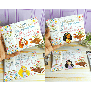 Arquivo Dia da Mulher Card Sachê de Café - DESENHITO DA JANA