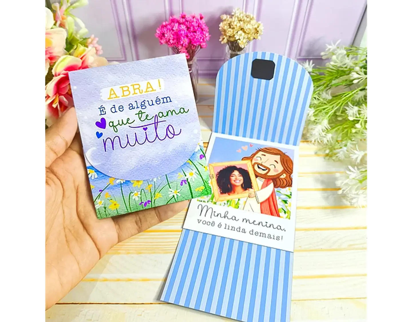 Arquivo Dia da Mulher Porta Foto Polaroid - DESENHITO DA JANA 1