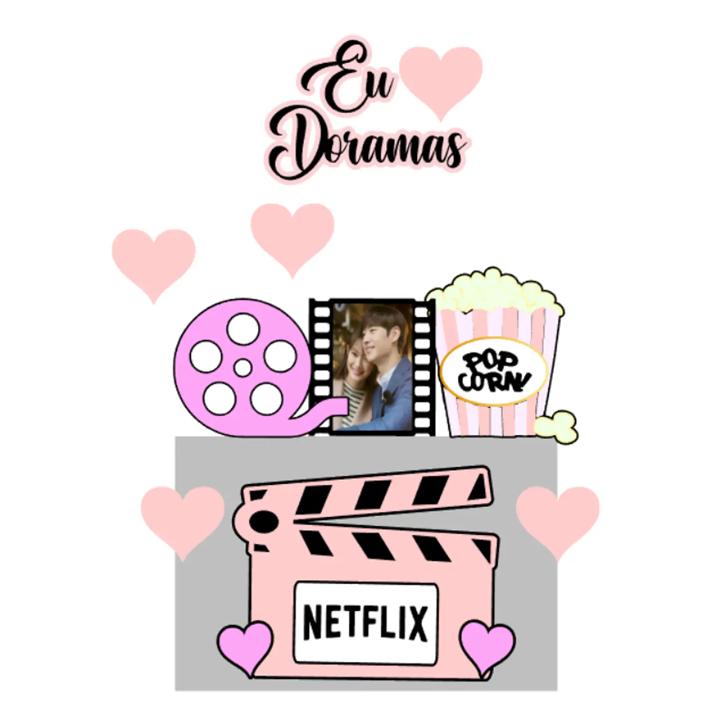 Arquivo Topo de Bolo Dorama 1