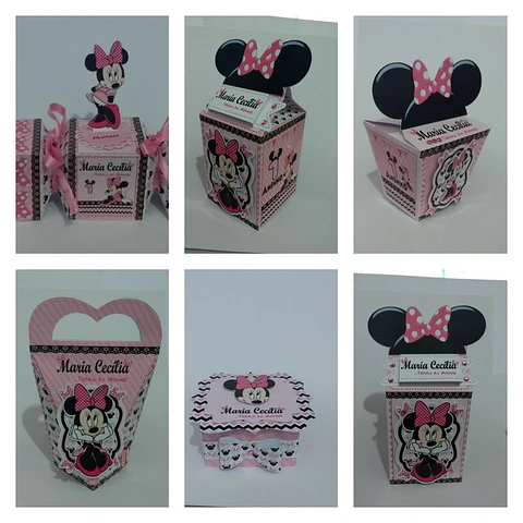 Arquivo de Corte Minnie Rosa