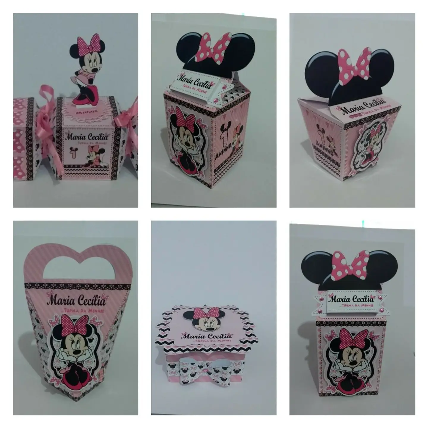 Arquivo de Corte Minnie Rosa 1