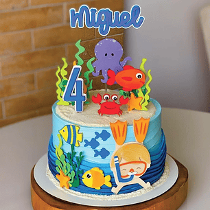 Arquivo de Corte Topo Fundo do Mar em Camadas